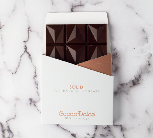 70% Dark Solid Half Bar