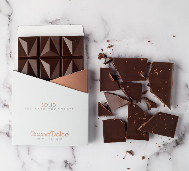 70% Dark Solid Half Bar