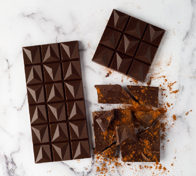 54% Dark Mayan Hot Half Bar