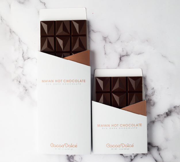 54% Dark Mayan Hot Half Bar